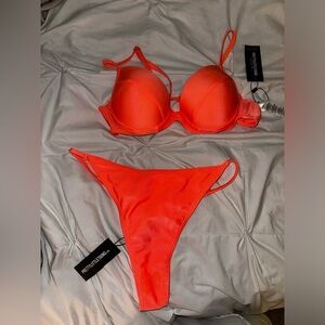 Pretty Little Thing | Orange thong bikini